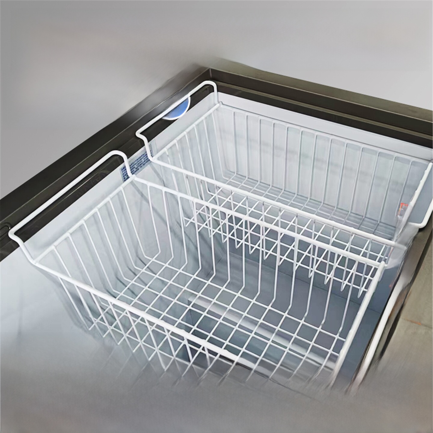 Food Storage With Dividers - Cestello Interno Universale per Congelatore, Cestello