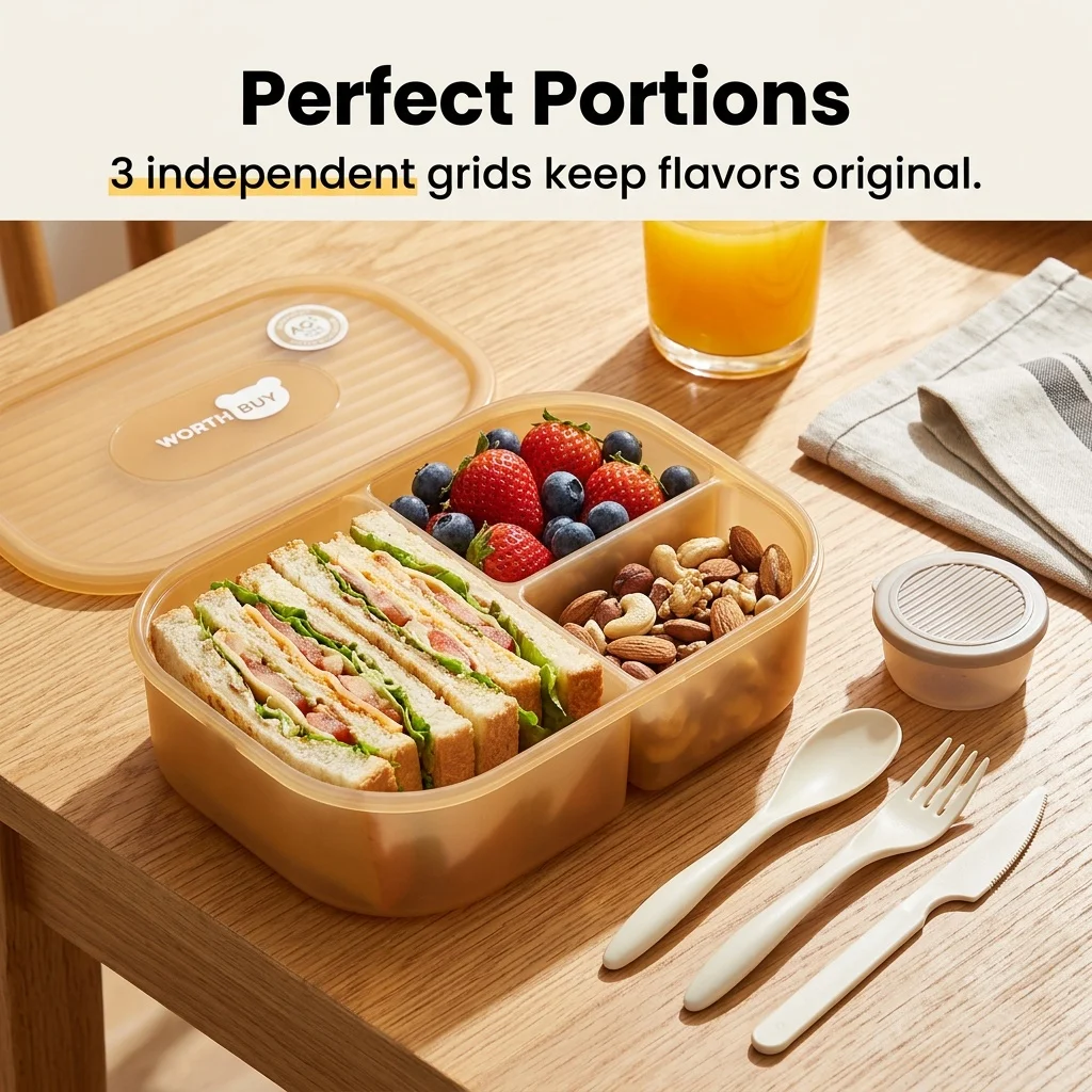 Contenitore per alimenti in pl - Food Storage With Dividers recensione e prezzo