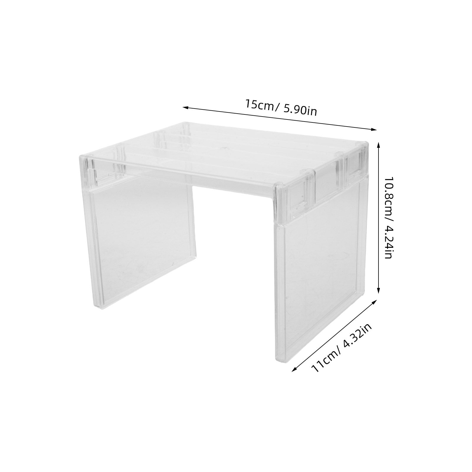 2 pezzi: scaffale trasparente  - Food Storage With Dividers recensione e prezzo
