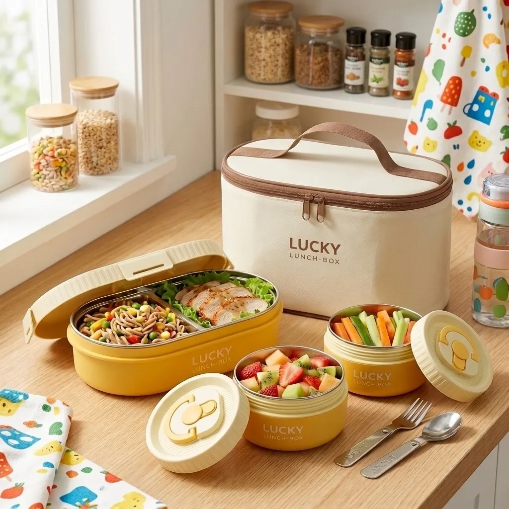 Set di contenitori termici per - Food Storage With Dividers recensione e prezzo