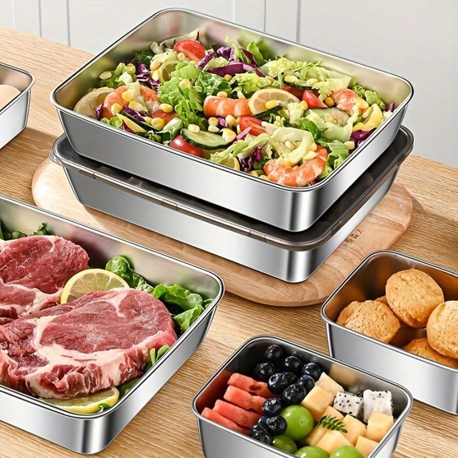 Confezione da 5 contenitori pe - Food Storage Oven Safe recensione e prezzo