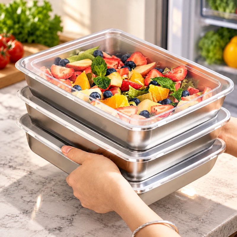 Set da tre contenitori in acci - Food Storage Meals recensione e prezzo