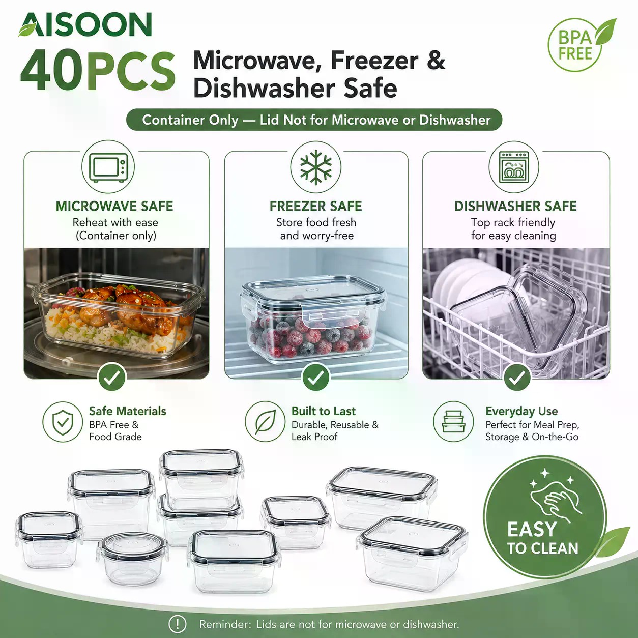 Set di 40 Contenitori per Alim - Food Storage Labels recensione e prezzo