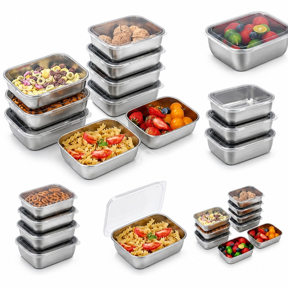 Set di 6 Contenitori per Alime - Food Storage Meals recensione e prezzo