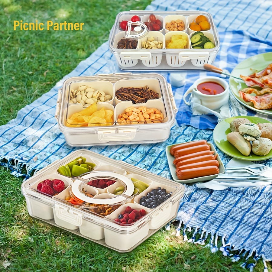 Contenitore per snack a 4 grig - Food Storage Oven Safe recensione e prezzo