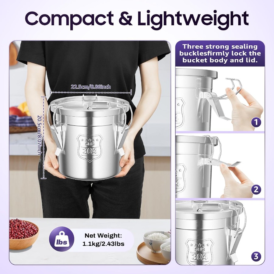 Contenitori e barattoli in acc - Food Storage Containers recensione e prezzo