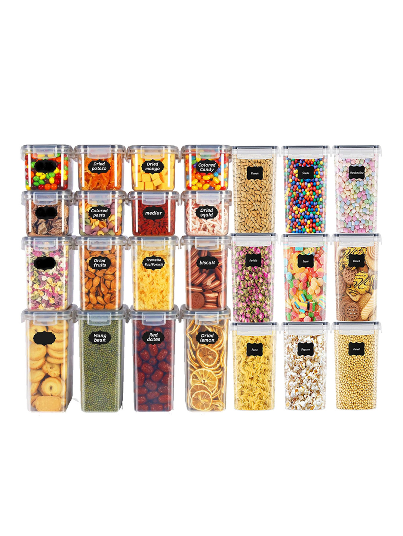 Set di 48 Contenitori Sigillat - Food Storage Labels recensione e prezzo
