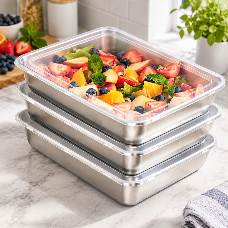 Confezione tripla di contenito - Food Storage Meals recensione e prezzo